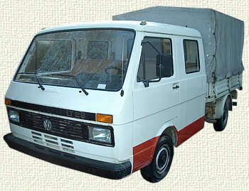 vw doka Vorderansicht